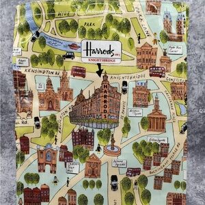 Harrods Knightsbridge Illustrated Tote